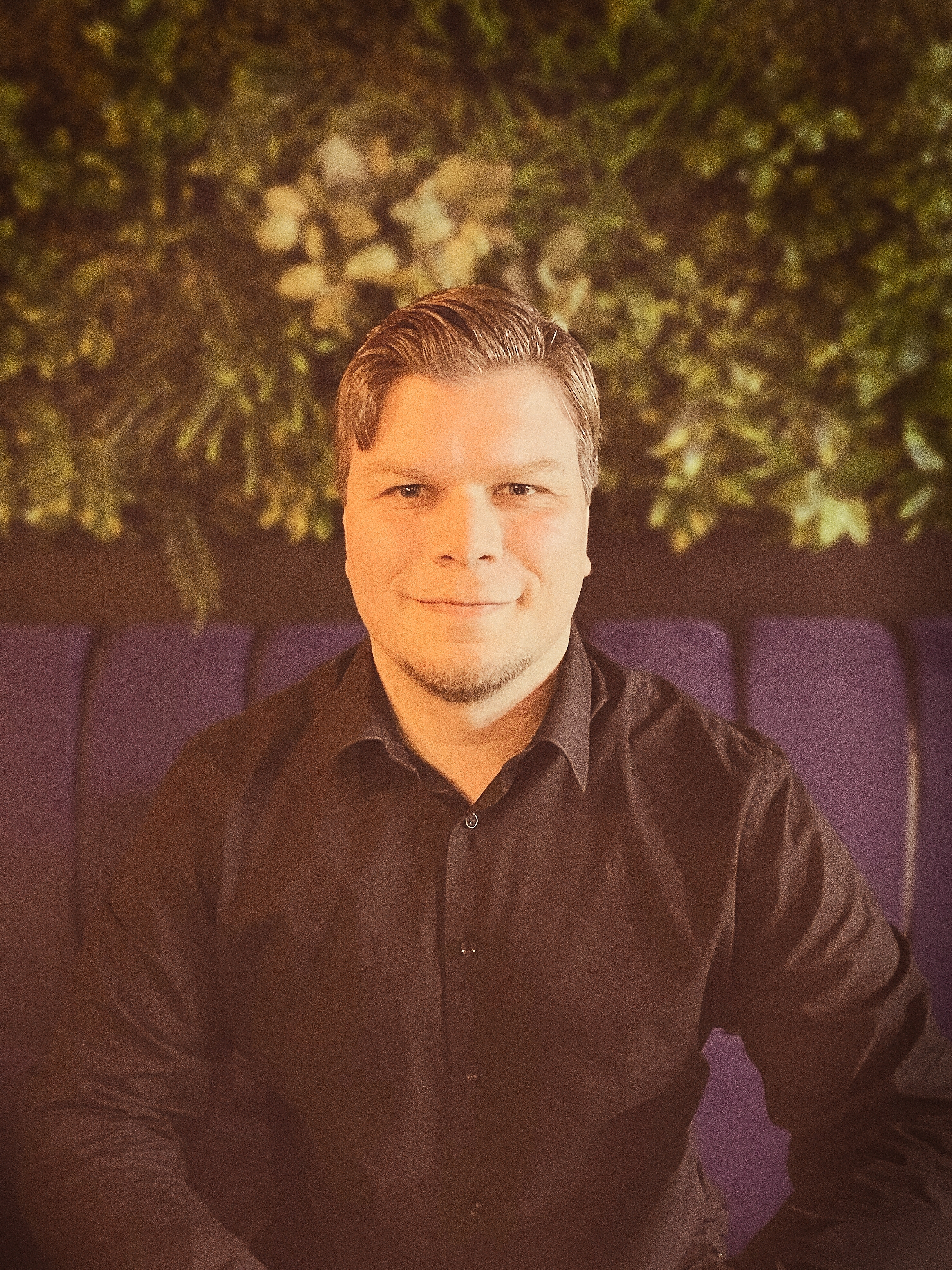 Oliver beim konzipieren einer Web-Anwendung