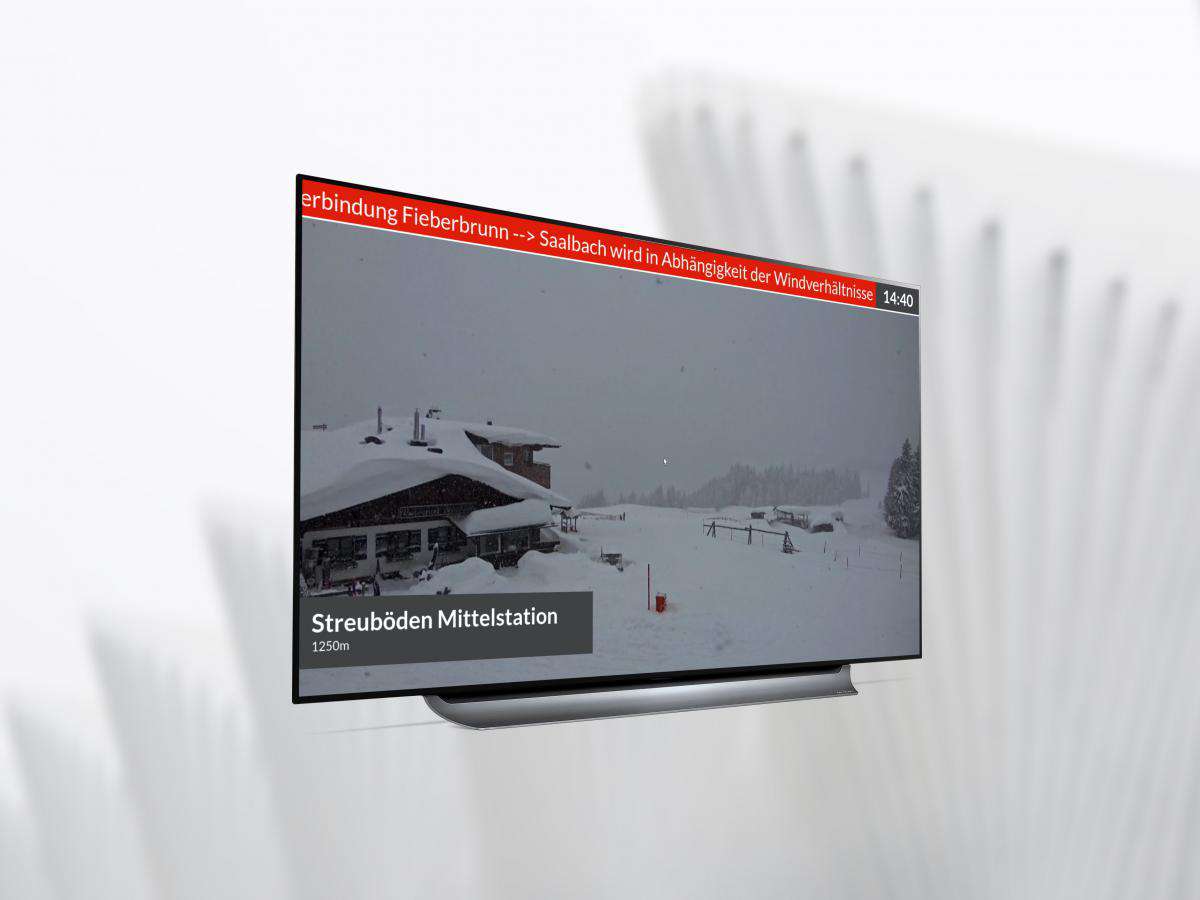 Digital Signage Skicircus
